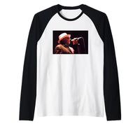 Concierto en Cardiff de Van Morrison Singer St David's Hall Camiseta Manga Raglan