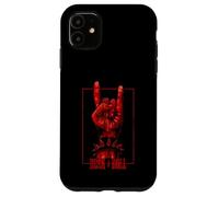 Concierto Rock & Roll Devil's Salute Rocker Carcasa para iPhone 11