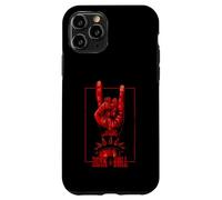Concierto Rock & Roll Devil's Salute Rocker Carcasa para iPhone 11 Pro