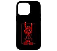 Concierto Rock & Roll Devil's Salute Rocker Carcasa para iPhone 14 Pro Max