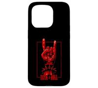 Concierto Rock & Roll Devil's Salute Rocker Carcasa para iPhone 15 Pro