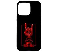 Concierto Rock & Roll Devil's Salute Rocker Carcasa para iPhone 15 Pro Max