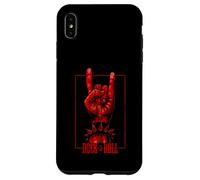 Concierto Rock & Roll Devil's Salute Rocker Carcasa para iPhone XS Max