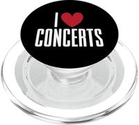 Conciertos Musicales Goer Music Lover Músico I Love Conciertos PopSockets PopGrip para MagSafe