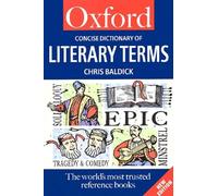 Concise Dictionary Of Literary Terms (Oxford Paperback Reference)