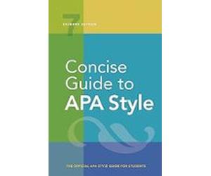 Concise Guide To Apa Style : 7th Edition (official)