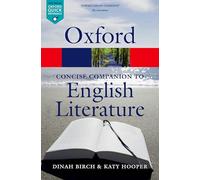 Concise Oxford companion to english literature (Oxford Quick Reference)