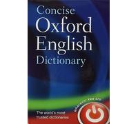 Concise Oxford English Dictionary: Main edition (Diccionario Oxford Concise)