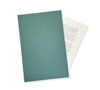 Concord 43203 - Carpeta tamaño folio de papel reciclado de 270 g (100 unidades), color azul