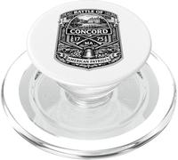 Concord Massachusetts MA Revolución Americana Estados Unidos Historia PopSockets PopGrip para MagSafe