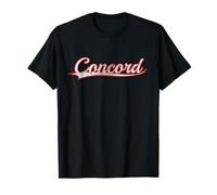 Concord North Carolina New Hampshire Vintage Varsity Camiseta