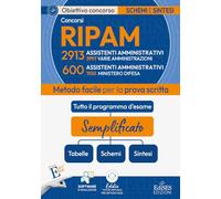 Concorsi RIPAM Assistenti: manuale di sintesi per la prova scritta per 2913 assistenti amministrativi (3997 varie amministrazioni) e 600 assistenti ... Difesa). Con soft... (Obiettivo Concorso)