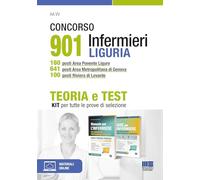 Concorso 901 infermieri Liguria. Kit. 160 posti area Ponente ligure, 641 posti area metropolitana di Genova, 100 posti riviera di Levante (Concorsi&Esami)