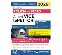 Concorso allievi vice ispettori polizia di Stato 2026. Manuale di Teoria e quiz per la prova scritta. Con simulatore online