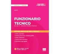 Concorso ASMEL 2026 Materie specifiche per Funzionario Tecnico (Ex Cat. D - Istruttore Direttivo Tecnico)