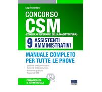 Concorso CSM (Consiglio superiore della magistratura) 9 Assistenti amministrativi (Concorsi&Esami)