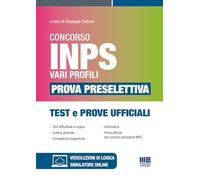 Concorso INPS 2024 - Vari profili - Prova preselettiva - Test e Prove Ufficiali (Concorsi&Esami)