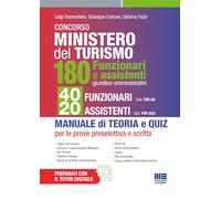 Concorso Ministero Turismo 180 Funzionari e assistenti giuridico-amministrativi 40 funzionari 20 assistenti (Concorsi&Esami)