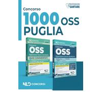 Concorso OSS Puglia. Kit Manuale + Quiz commentati per la preparazione al concorso 2025. Nuova ediz.