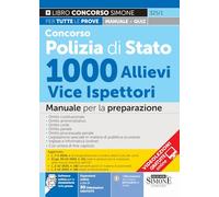 Concorso Polizia di Stato 1000 allievi vice ispettori. Manuale per la preparazione (Concorsi e abilitazioni)