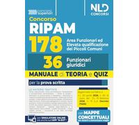 Concorso RIPAM 178 funzionari dei piccoli comuni, 36 funzionari giuridici. Manuale di teoria