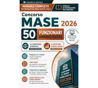 Concorso RIPAM MASE 2026 | 50 Funzionari Amministrativi | 36 GIUR/MASE e 14 ECO/MASE: Quiz, Schede di Ripasso, Strategie di memoria e Simulatore Online