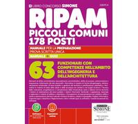 Concorso RIPAM piccoli comuni. 178 posti 63 Funzionari con competenze nell'ambito dell'ingegneria e dell'architettura. Manuale per la preparazione. ... online. Con ... (Concorsi e abilitazioni)