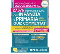 Concorso Scuola PNRR3. Quiz commentati per il Concorso Scuola dell'Infanzia e primaria 2025-2026