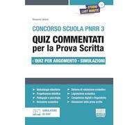 Concorso Scuola PNRR3 - Quiz commentati per la prova scritta (Concorsi&Esami)