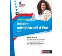 Concours Adjoint Administratif Détat 2019-2020 - N° 2 Catégorie C (ifp