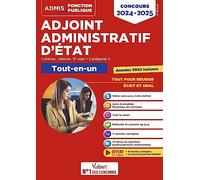 Concours Adjoint administratif d'état: Externe, interne, 3e voie. Catégorie C