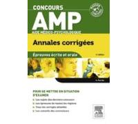 Concours Amp Aide Médico-psychologique Annales Corrigées (ebook)