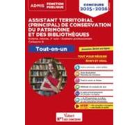 Concours Assistant Territorial Et Assistant Principal De Conservation