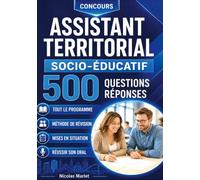 Concours assistant territorial socio edu: 500 questions reponses