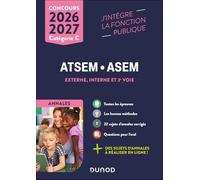 Concours ATSEM/ASEM Externe, interne et 3e voie Catégorie C: Annales