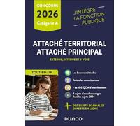Concours Attaché territorial, Attaché principal Externe, interne et 3e voie: Tout-en-un