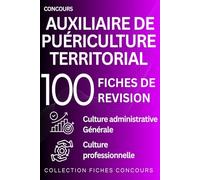 Concours Auxiliaire de Puériculture Territorial : 100 Fiches de Révision: Culture Administrative, Culture Générale, Culture Professionnelle