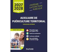 Concours Auxiliaire de puériculture territorial Externe Catégorie B: Tout-en-un