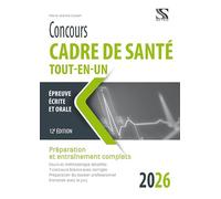 Concours cadre de santé (CONCOURS D'ENTREE)