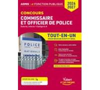 Concours Commissaire De Police Et Officier De Police 2026-2027- Tout-e