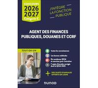 Concours commun Agent des finances publiques, douanes et CCRF: Catégorie C - Tout-en-un