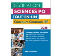 Concours commun IEP: Tout-en-un
