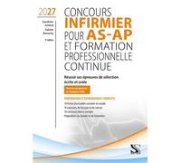 Concours infirmier pour AS-AP et formation professionnelle continue: Epreuves de sélection écrite et orale - Nouveau programme de formation 2026