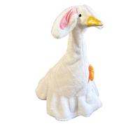 Concrete Animal Outfits - Easter Bunny Theme Porch Animal Outfits | Weatherproof Plush Clothes for Concrete Statues, Spring Holiday Costume for 17-Inch or 23-Inch Garden Sculpture Decoration