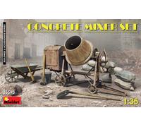 Concrete Batidora Set (Diorama Accesorios) 1 :3 5 Plástico Modelo Kit Miniart