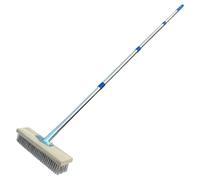 Concrete Brush | 165x30x6cm | Stiff Bristle Broom For Concrete | Patio Scrubber, Outside Moss Remover, Garden Sweeping Tool For Removing Weeds, Moss, Algae