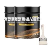 Concrete Crack Filler Waterproof Sealant, Liquid Rubber Waterproof Sealant & Concrete Sealer Outdoor Waterproof for Driveway, Basement, Roof & DIY Repair (2Kg)