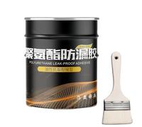 Concrete Crack Filler Waterproof Sealant, Liquid Rubber Waterproof Sealant & Concrete Sealer Outdoor Waterproof for Driveway, Basement, Roof & DIY Repair (1Kg)