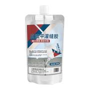 Concrete Crack Sealer, 200g Outdoor Adhesive for Driveway Walkway Patio, Quick-Drying Waterproof Caulking Glue, Heavy-Duty Filler for Repairing Floor Gaps Joints Sidewalk SurfaceDamage, Black