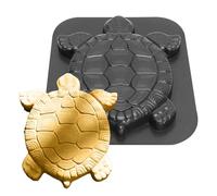 Concrete Mold, Turtle Mould, Reusable Cement Casting Form for Pavement and Black Patio Design, Crafting Accessory Garden Lawn Path Landscaping, Outdoor Walkway Maker Yard or Park Decor